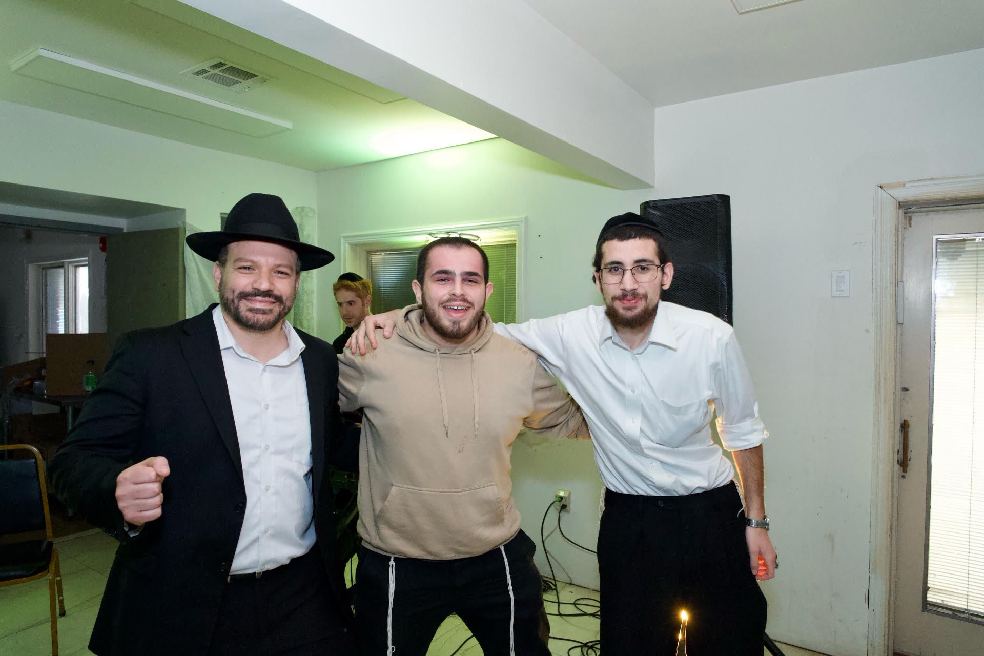 With the Rosh Yeshiva